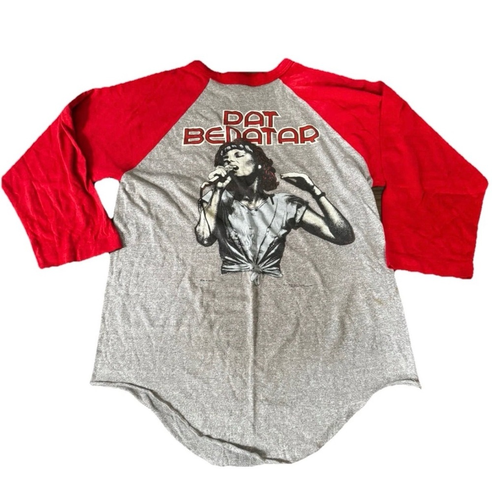 Precious Time Tour 81 Pat Benatar Raglan Concert Shirt  Size Small to Medium